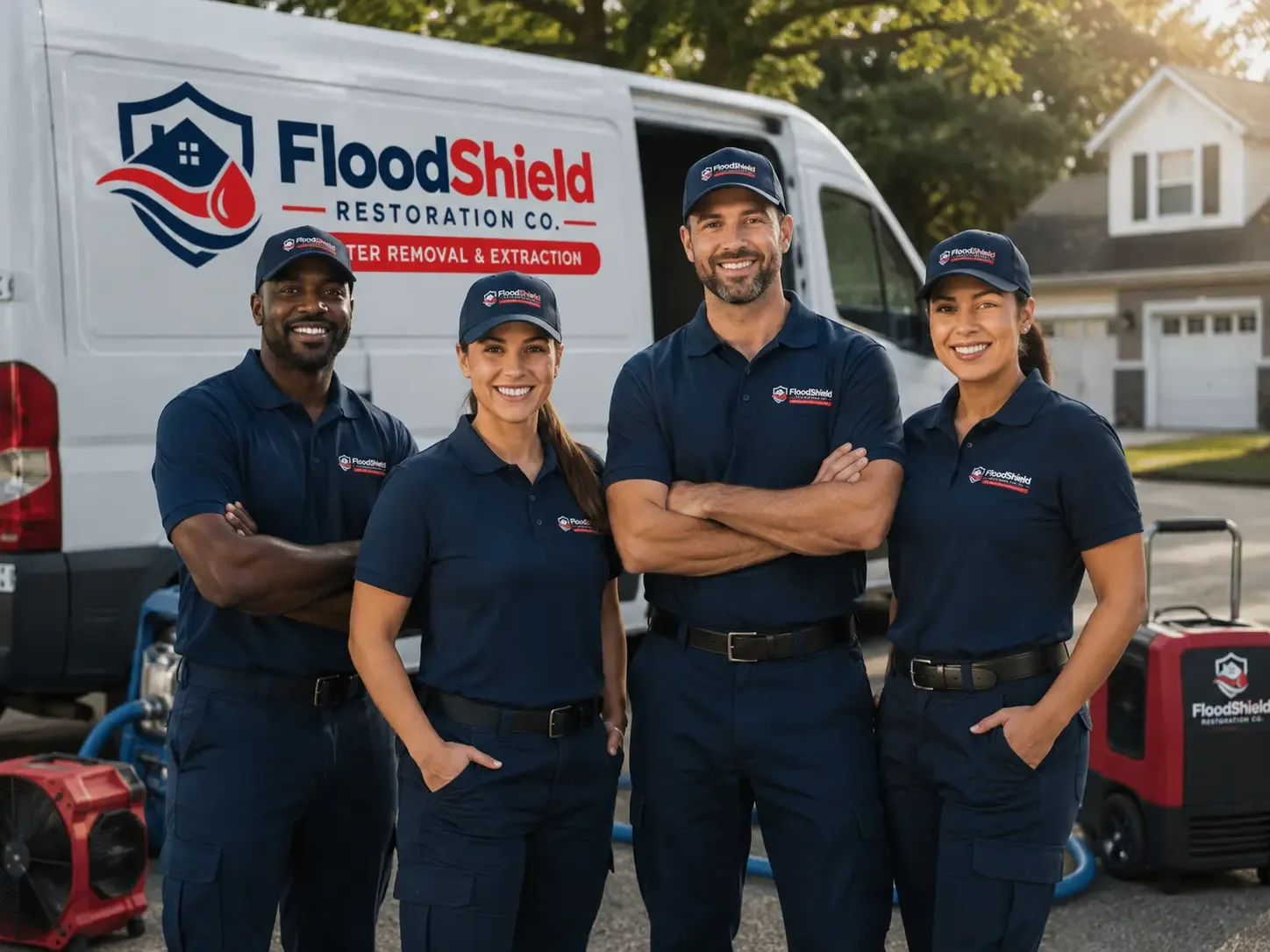 Flood Damage Restoration company in Quaker City, OH